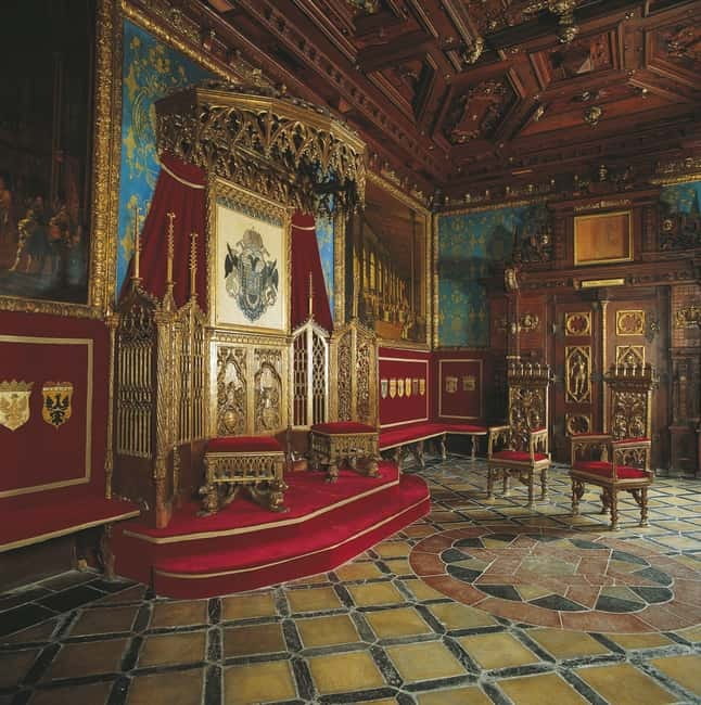 Bratislava: DayTrip: Castles around Vienna +underground lake - A Vienna-area day that mixes fortresses, underground water, and palace lights
