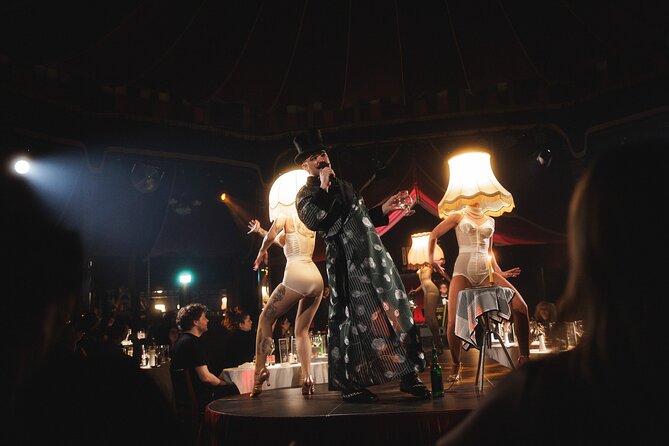 Burlesque Dinner Club The ultimate dinner club experience - Party mode from 9:30 pm: why the dance floor matters