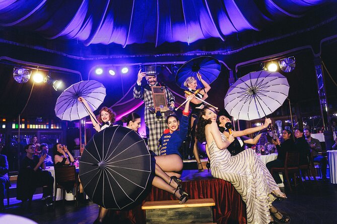 Burlesque Spectacular Dinner Show - The 3-Part Dinner Rhythm: 4 Courses While the Show Moves