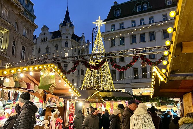 Christmas in Vienna - Private Walking Tour with Glühwein Mug - Rathausplatz Wiener Christkindlmarkt: The Big Finale with City Hall Lights