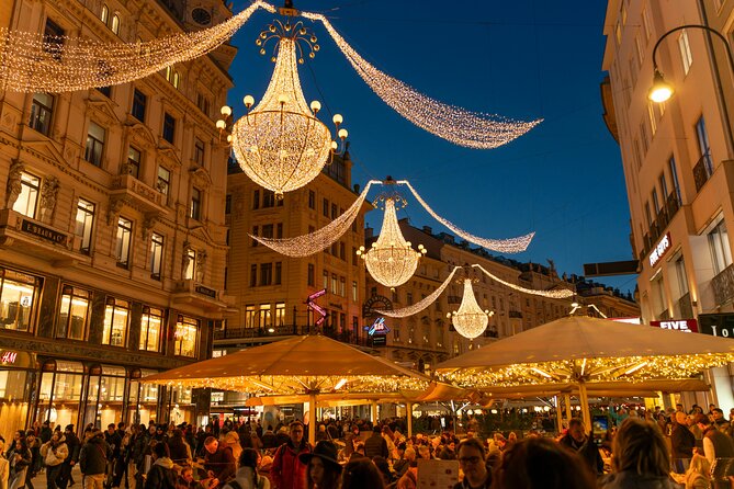 Christmas Walk Vienna : 5 Markets & Old Town in 3h (EN/DE) - Stop 7: Graben and Kohlmarkt for decorated shop windows and central lights