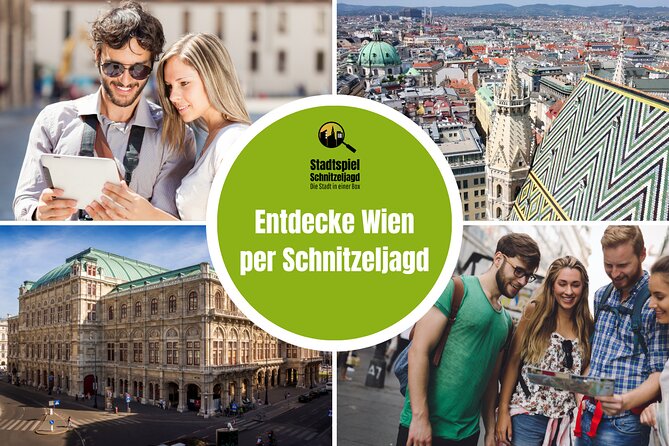 City game scavenger hunt Vienna - independent city tour I discovery tour - How this Vienna scavenger hunt box really works