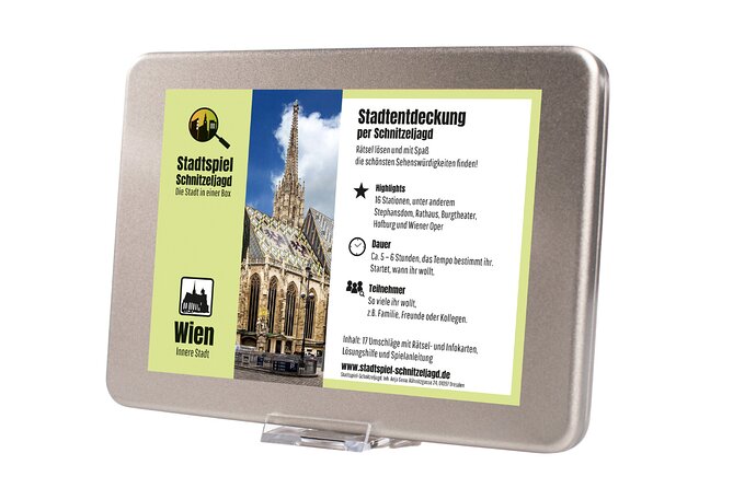 City game scavenger hunt Vienna - independent city tour I discovery tour - Stop 3: A mayor-themed building with small eye-catchers