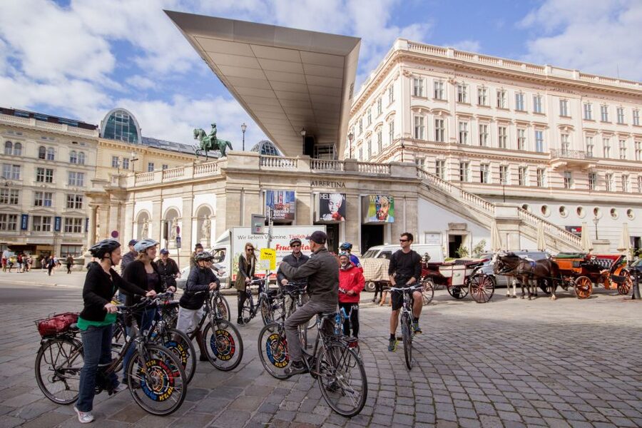 Classic Vienna: 3-Hour Guided Bike Tour - Hundertwasserhaus: a bright detour from the classics