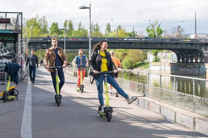 E-Scooter Tour through amazing Vienna! - The real value of an e-scooter Vienna highlights tour