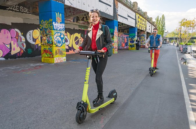 E-Scooter Tour through amazing Vienna! - Donaukanal: the ride’s mood shift, and a good reset