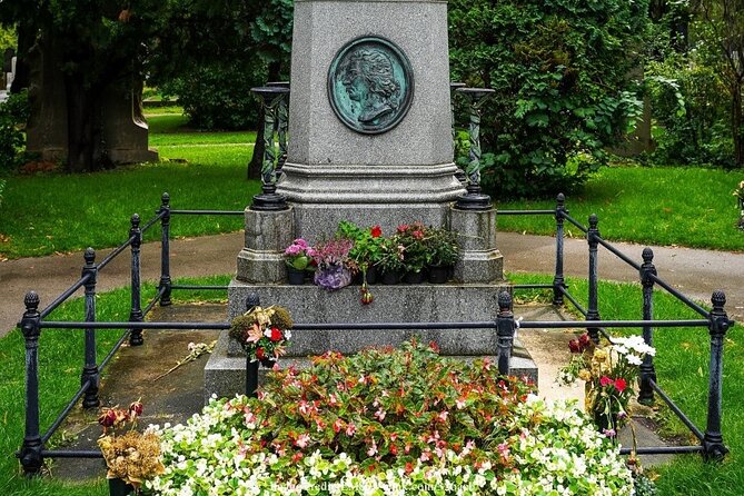 Explore Vienna's Central Cemetery: Private 2.5-hour Guided Tour - Burggarten for Mozart’s Statue, then Stephansplatz to close the loop