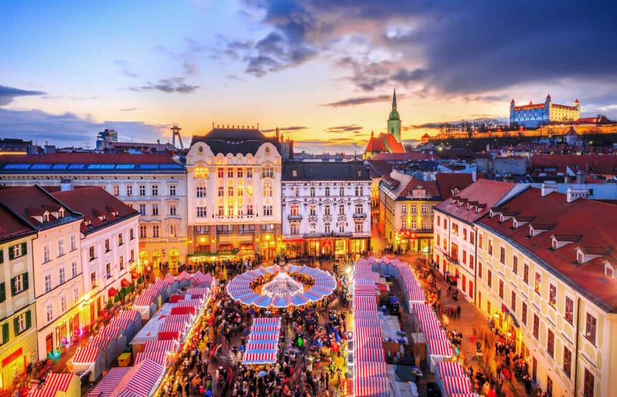 From Vienna: Bratislava Christmas Markets Guided Tour - A Relaxed Vienna to Bratislava Christmas Markets Day Trip (About 7.5 Hours)