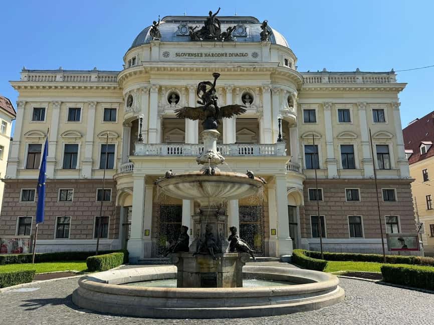 From Vienna: Bratislava Day Trip Like a Local - Your Included Break: Lunch, Coffee and Cake, or Beer Tasting
