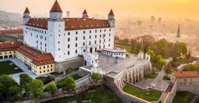 Bratislava with Local Guide, Castle & UFO Views