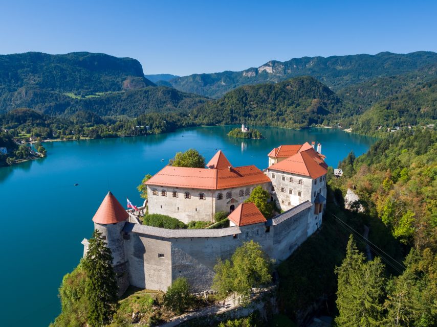From Vienna: Private Day Tour of Ljubljana and Lake Bled - Island Bled and the pilgrimage church: what you should expect