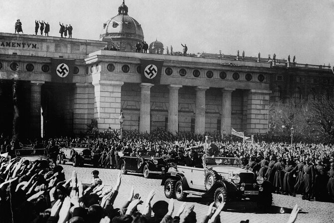 Historical Hitler Walking Tour of Vienna - Stop 2, Memorial Against War and Fascism: a square-sized pause