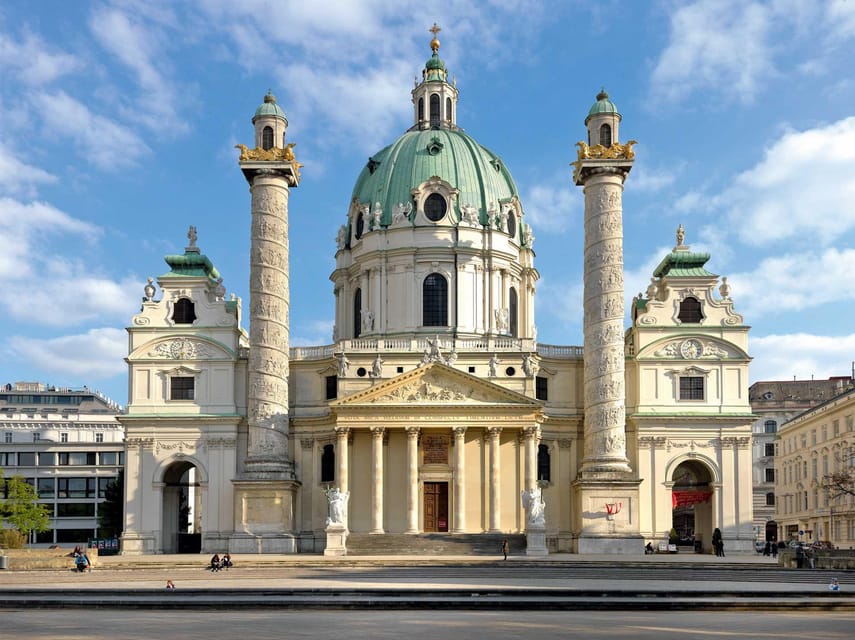 Karlskirche Entry Ticket with Panoramic Terrace Access - The organ loft and gilding, seeing the details up close