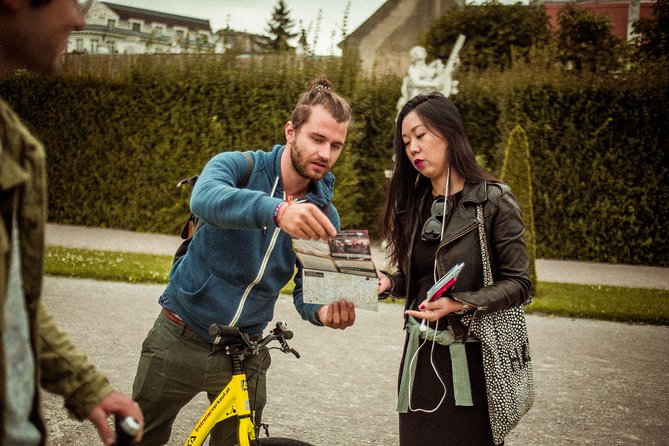 Kick-Bike Small-Group Tour Through Vienna with Locals - Komische Kunste im MQ and the museums quarter square