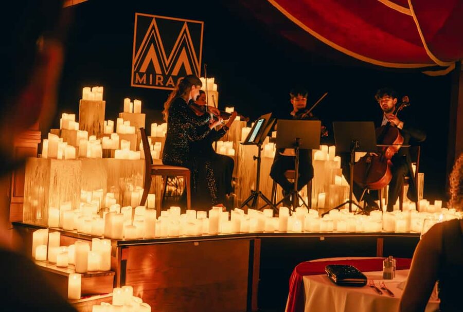 Nuit des Lumières - The Candlelight Dinner Concert in Vienna - The music program: from Mozart to pop ballads