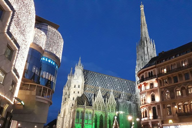 Private Christmas Markets Walking Tour Vienna - Rathausplatz and City Hall: the big illuminated finish