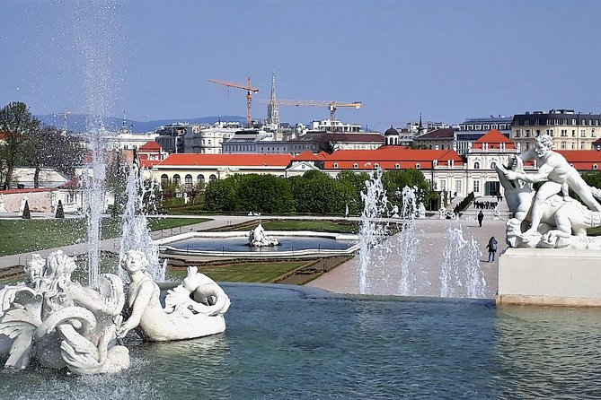 Private Vienna Highlights History Walk — WWII and Post War Vienna - Belvedere Gardens, the terrace panorama, and the Second Republic turning point