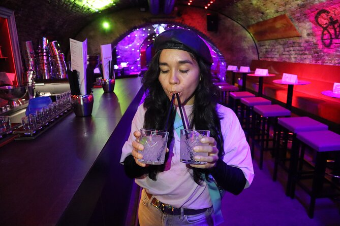 Saturday Night Pub Crawl for Professionals in Vienna, Austria - Stop 2: Daiquiri Shotothek for Glow, Shots, and Student-Friendly Prices