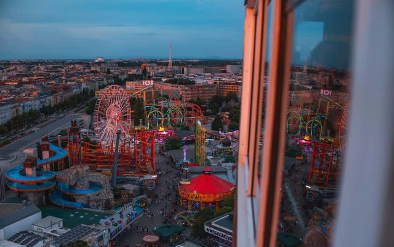 Schönbrunn, Danube Tower, Boat, Wheel & Hop On - FLEXI Pass - Prater’s Giant Ferris Wheel: classic views from 1897