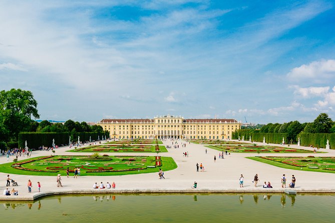 Skip-the-Line Schonbrunn Palace Guided Tour and Vienna Historical City Tour - The courtyard, gardens, and why your 40 minutes will feel short