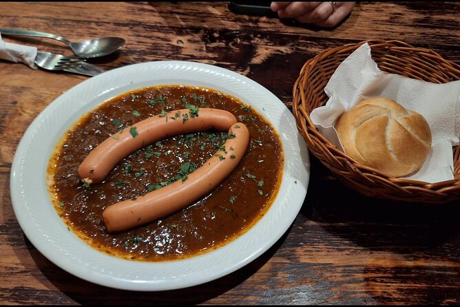 The Viennise Food Tour: The World of Yesterday - Neubaugasse 52: Wiener schnitzel, salads, and beer (plus a real veg option)
