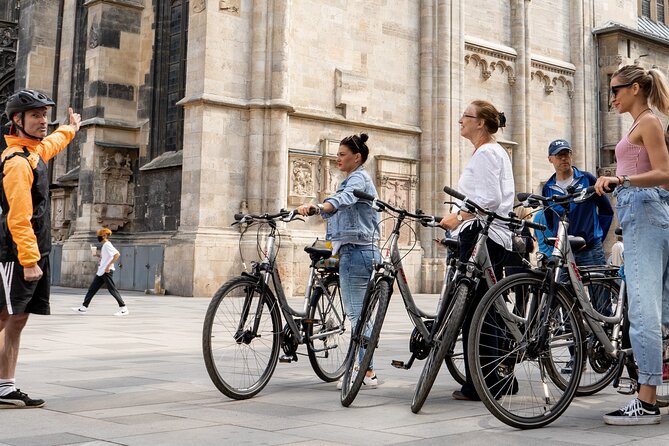 Vienna by bike in small groups max 12pax - Stop 3: Urania Sternwarte by the Danube Canal