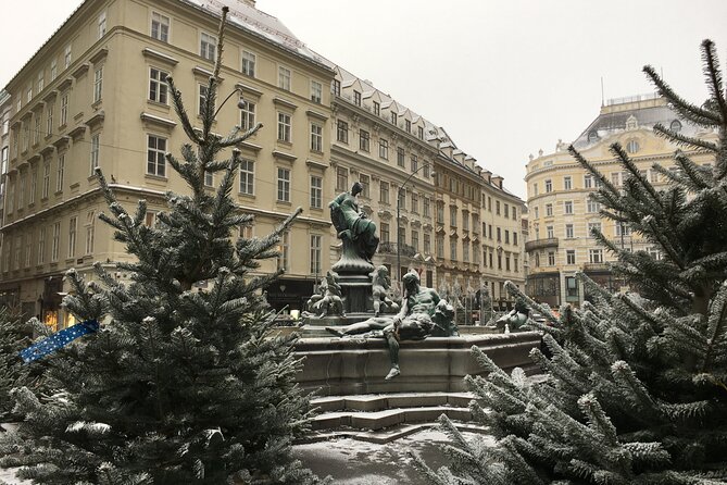 Vienna Christmas Tour - Karlsplatz Christmas Market: where the tour ends near Art Advent