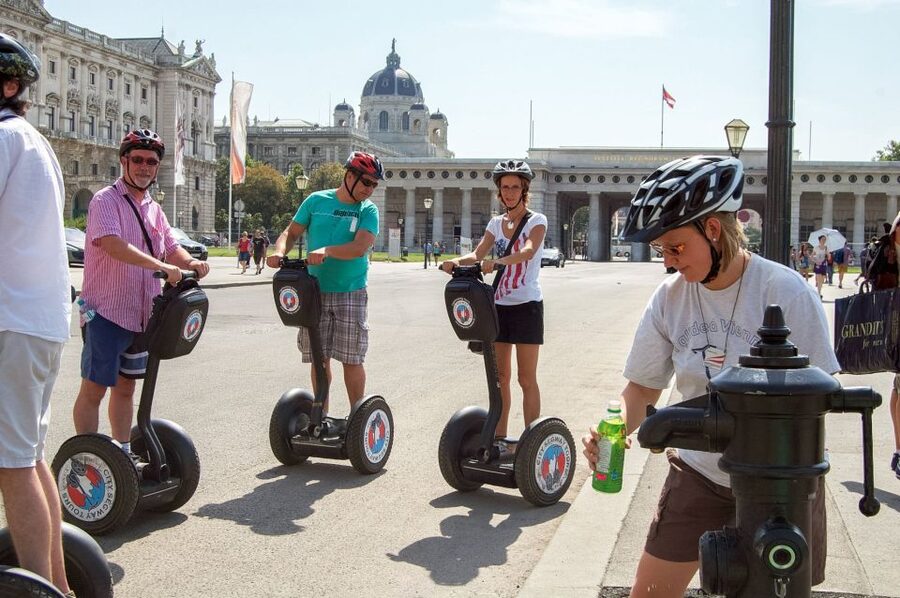 Vienna City Segway Tour - Parliament, then the city-center sweep