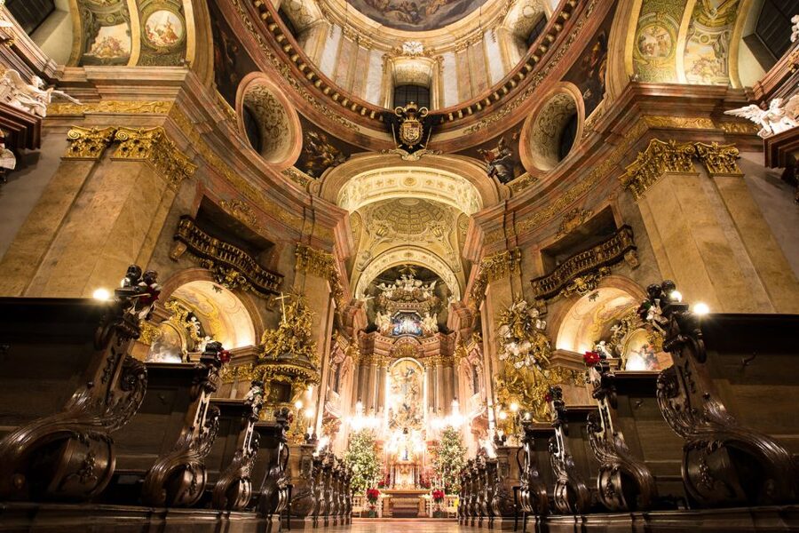 Vienna: Classic Ensemble Vienna in St. Peter's Church Ticket - Inside St. Peters Church: The Baroque Building That Shapes Your Experience