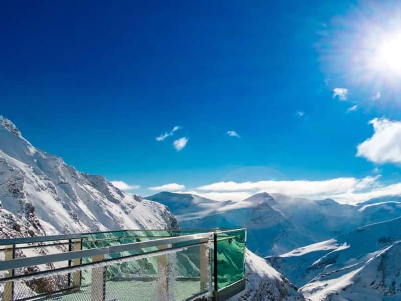 Vienna: Daytrip Zell am See and Kaprun glacier - The mountain hut stop: plan for lunch that is not included