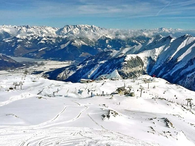 Vienna: Daytrip Zell am See and Kaprun glacier - Kitzsteinhorn and the cable car to Top of Salzburg above 3,000 meters