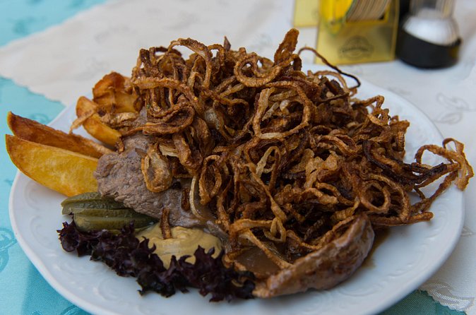 Vienna Food Walk: A Self-Guided Audio Tour - Old Town square appetizers: your second stop and the moment you slow down