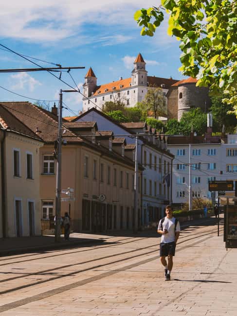 Vienna: Guided Bratislava & Devín Castle Tour via Hainburg - How long is the day, and what to expect from timing
