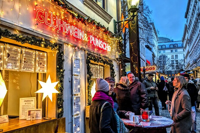 Vienna Guided Christmas Market Food and Drink Tour - Stop 2, Spittelberg: cobblestones and a more local feel