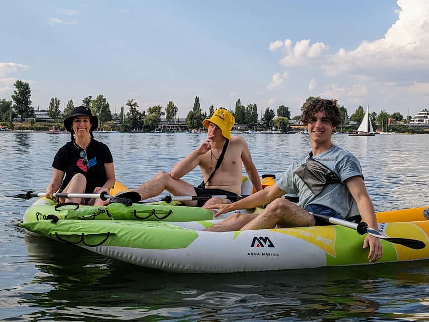 Vienna: Guided Kayaking Tour - Swim breaks, swans, and how to keep the day fun