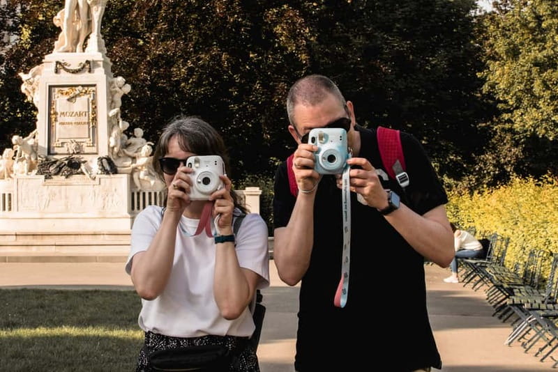 Vienna: Instagram Photo Walking Tour with Instant Camera - Hofburg and Volksgarten Rose Garden: royal grounds for softer scenes