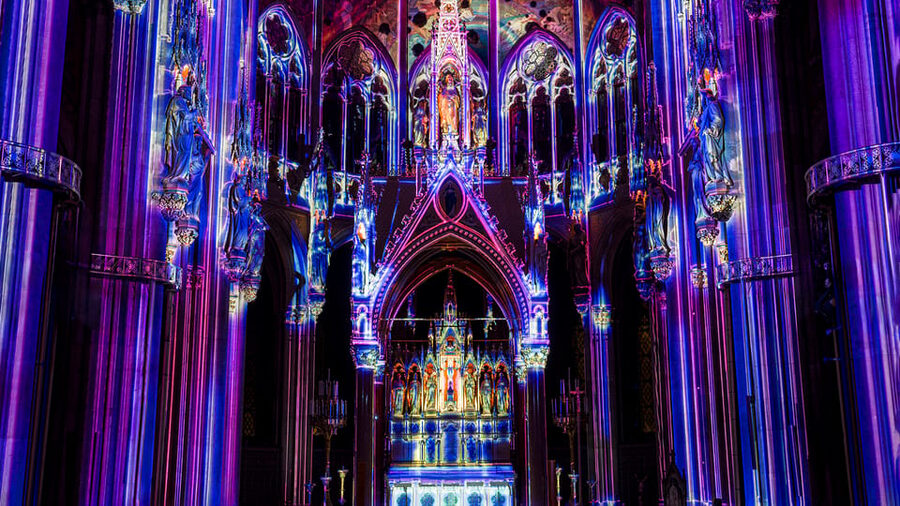 Vienna: Light of Creation Votive Church Immersive Light Show - Health and accessibility: who should be cautious or skip