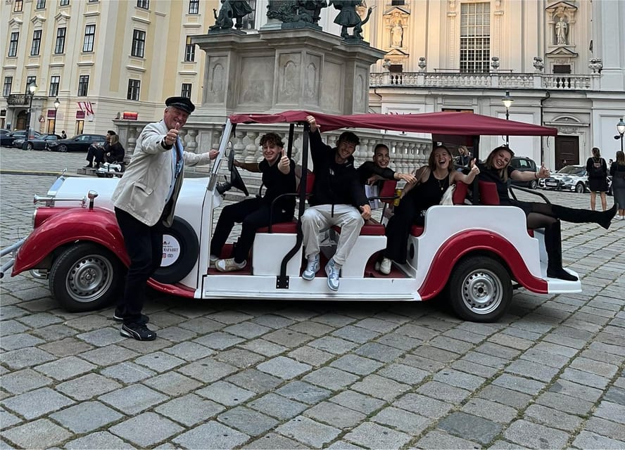 Vienna: Old Town Sightseeing Tour in a Vintage-Style E-Car - The first stretch: Freyung, Maria am Gestade, and Hoher Markt