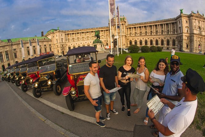 Vienna Oldtimer Tour (60 min) Incl. bottle of Prosecco - Meeting at Albertinapl. 2, and how to avoid the usual hiccups