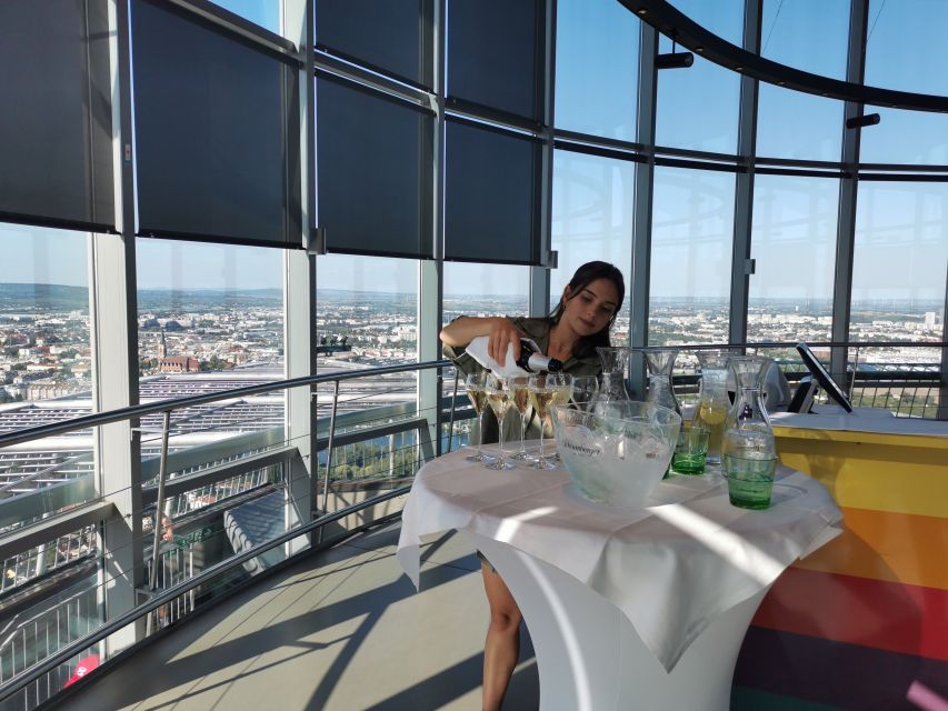 Vienna: Paint the Skyline and Danube Tower Free-Ride - What you drink while you paint the skyline