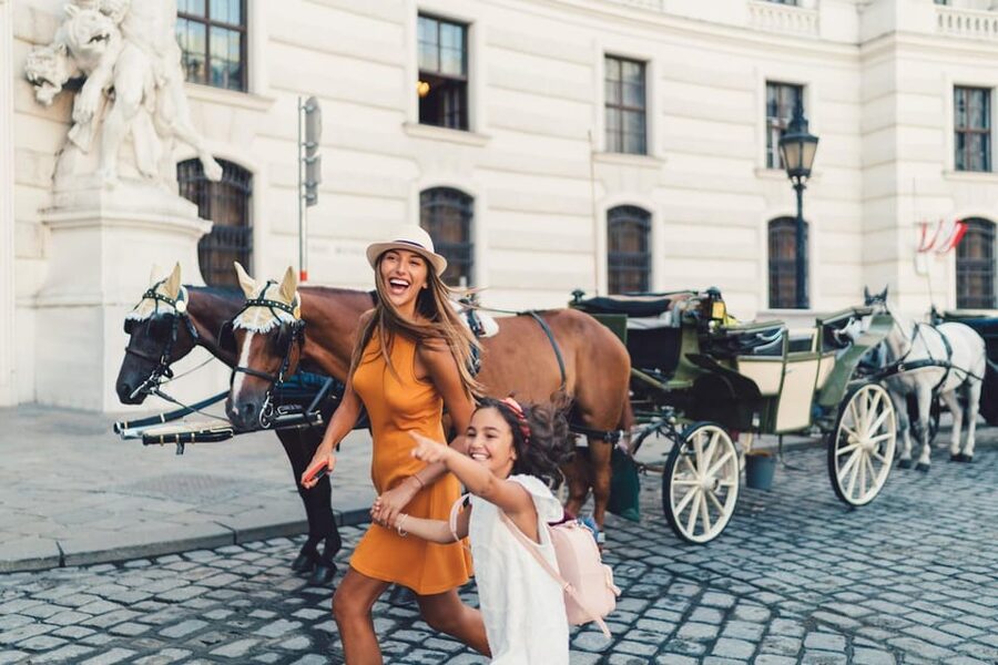 Vienna: Private Family Tour, City Highlights, Museum & Cake - Hofburg to Spanish Riding School, seeing Lipizzaner culture without the museum overload