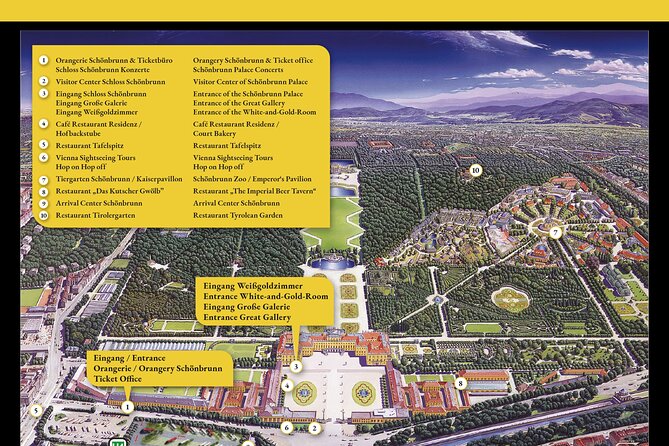 Vienna: Schönbrunn Palace Tour at 7 PM & Classical Concert - The Orangery at 8:30 PM: Mozart and Strauss in a Special Room