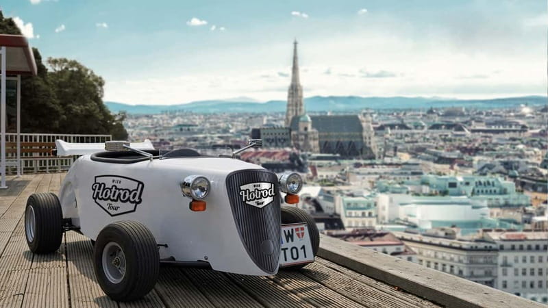 Vienna: Sightseeing Tour in Hotrod - Historic Center of Vienna, where cobblestones change the feel