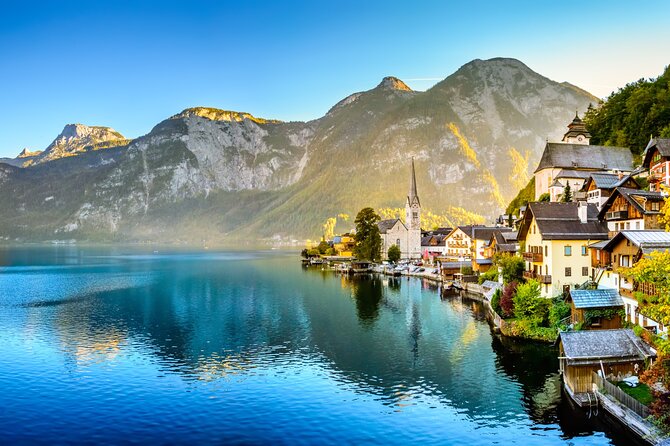 Vienna: small group tour Hallstatt with skywalk, boat, mine - Traunsee Scenic Time: Why an Included Admission Moment Matters