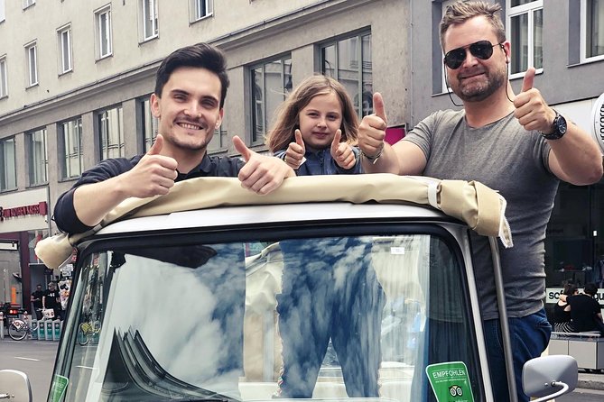 Wine & Vienna - the most popluar VIP Tour in Vienna - Guides who set the mood: Sebastian, Simon, and Marcus